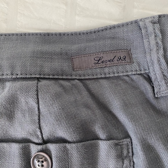 Level 99 Gray Shorts Relaxed Fit size 32 - Picture 4 of 4